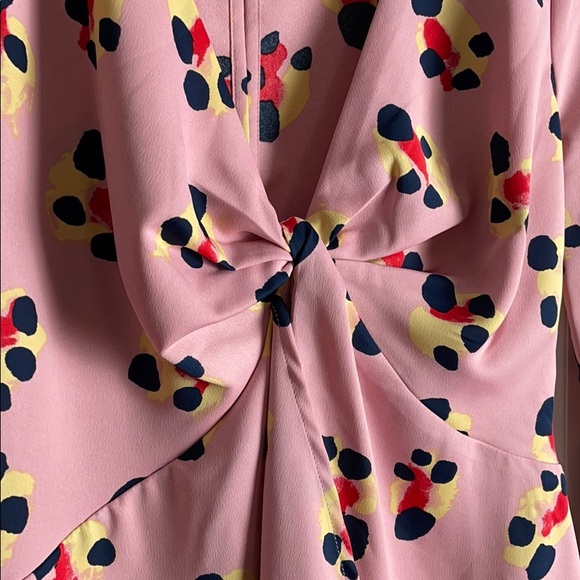 Pink 60s Inspired Mini Dress - Picture 2 of 3